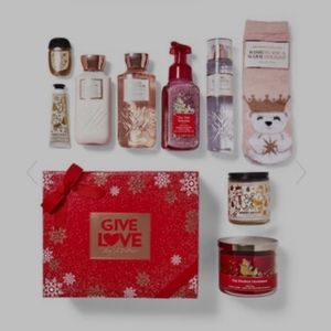 Give Love Bath & Body Works Gift Box Set